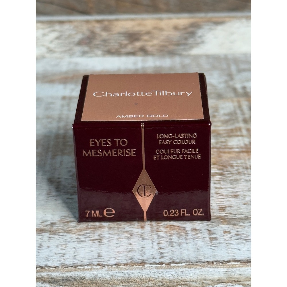 Charlotte Tilbury Eyes To Mesmerize Cream Eyeshadow Amber Gold 7ml NIB MSRP $35